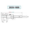 H & H Industrial Products Dasqua 0-150mm/0-6" Bluetooth Absolute Digital Caliper 2025-1005